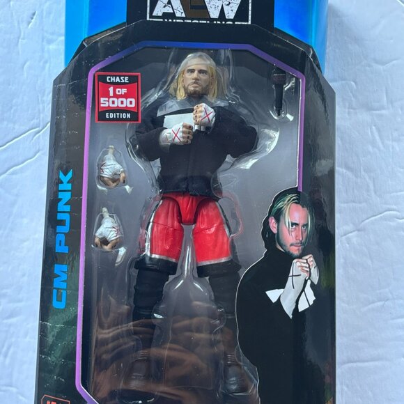 NEW AEW Luminaries Collection CM Punk 6'' Action Figure - Picture 5 of 11